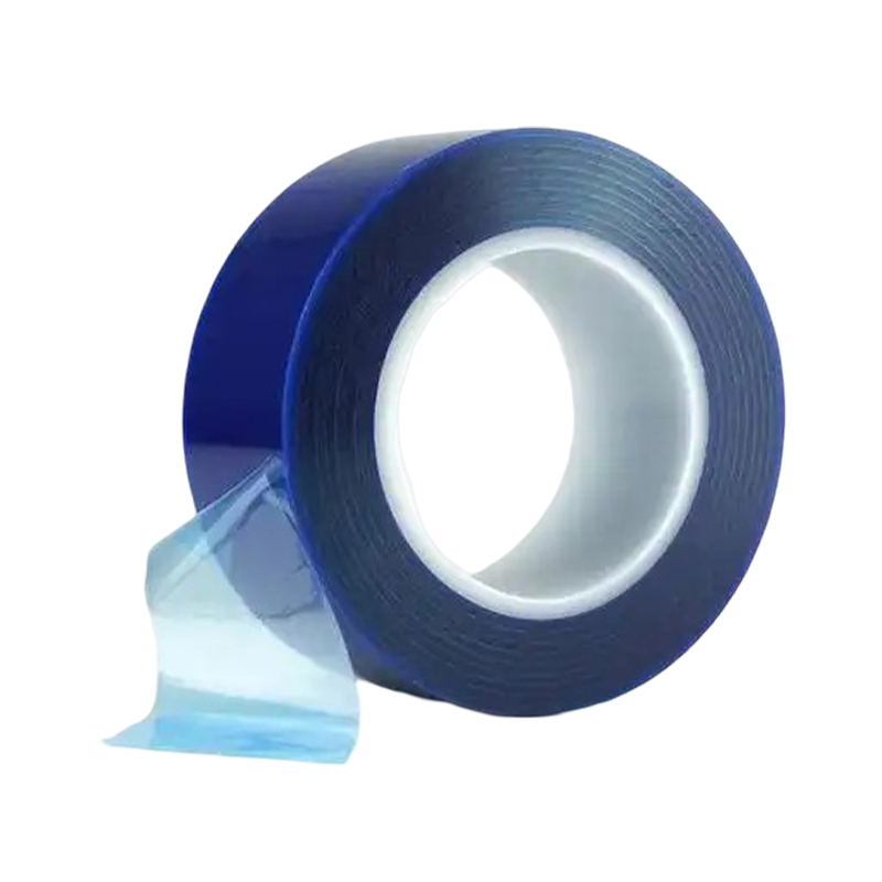 Why is pe blue film widely used in the surface protection of metal sheets?